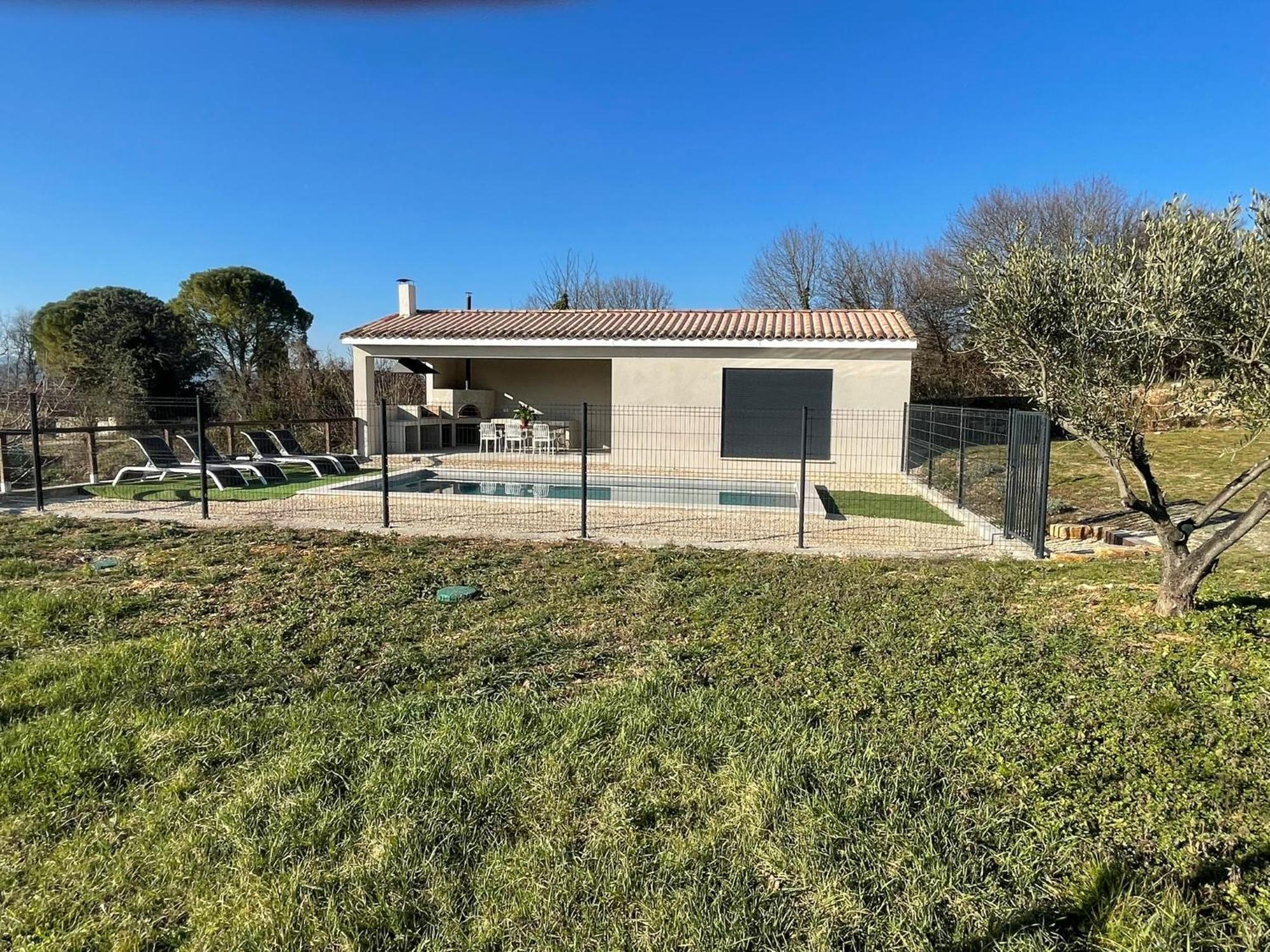 Maison Contemporaine Saint-Privat-de-Champclos Экстерьер фото